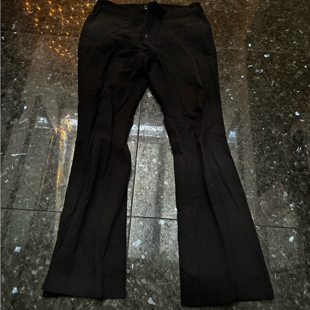 GAP Aubrey black stretch boot cut dress work pants